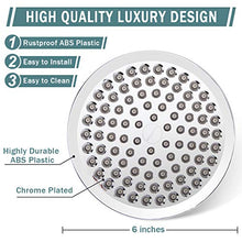 Load image into Gallery viewer, Filtered Shower Head, High Pressure Rainfall Shower Head/Handheld Shower Filter Combo, Luxury Modern Chrome Plated with 60'' Hose Anti-leak with Holder