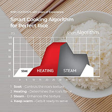 Load image into Gallery viewer, CUCKOO CR-0632F | 6-Cup (Uncooked) Micom Rice Cooker | 9 Menu Options: White Rice, Brown Rice & More, Nonstick Inner Pot, Made in Korea | White/Grey