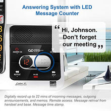 Load image into Gallery viewer, AT&T BL102-4 DECT 6.0 4-Handset Cordless Phone for Home with Answering Machine, Call Blocking, Caller ID Announcer, Audio Assist, Intercom, and Unsurpassed Range, Silver/Black