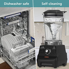 Load image into Gallery viewer, OMMO Blender 1800PW, Professional High Speed Countertop Blender with Durable Stainless Steel Blades, 60oz BPA Free Blender for Shakes and Smoothies, Nuts, Ice and Fruits, Dishwasher Safe