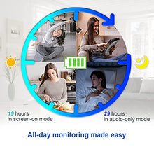 Load image into Gallery viewer, VTech VM819-2 Video Baby Monitor with 19-Hour Battery Life, 2 Cameras, 1000ft Long Range, Auto Night Vision, 2.8โ Screen, 2-Way Audio Talk, Temperature Sensor, Power Saving Mode and Lullabies