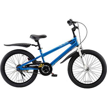 Load image into Gallery viewer, RoyalBaby Kids Bike Boys Girls Freestyle BMX Bicycle With Kickstand Gifts for Children Bikes 20 Inch Blue