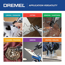 Load image into Gallery viewer, Dremel 4300-5/40 High Performance Rotary Tool Kit with LED Light- 5 Attachments & 40 Accessories- Engraver, Sander, and Polisher- Perfect for Grinding, Cutting, Wood Carving and Engraving , 9" Long