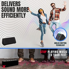 Load image into Gallery viewer, OontZ Angle 3 Bluetooth Speaker, up to 100 ft Wireless Range, Portable Speaker for iPhone, Android Phones, Louder Volume, Crystal Clear Sound, Rich Bass, IPX5 Portable Bluetooth Speaker (Black)