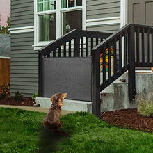 Load image into Gallery viewer, EasyBaby Products Indoor Outdoor Retractable Baby Gate, 33" Tall, Extends up to 55" Wide, Black