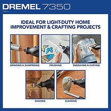 Load image into Gallery viewer, Dremel 7350-5 Cordless Rotary Tool Kit, Includes 4V Li-ion Battery and 5 Rotary Tool Accessories - Ideal for Light DIY Projects and Precision Work