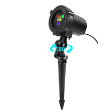 Load image into Gallery viewer, Christmas Laser Lights, Outdoor Garden Laser Lights Projector with Moving RGB Waterproof for Christmas Holiday