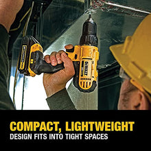Load image into Gallery viewer, DEWALT 20V Max Cordless Drill / Driver Kit, Compact, 1/2-Inch (DCD771C2)