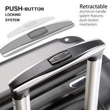 Load image into Gallery viewer, Coolife Luggage Expandable(only 28") Suitcase 3 Piece Set with TSA Lock Spinner 20in24in28in (champagne)