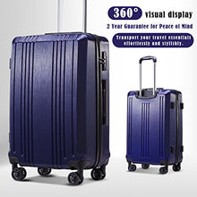 Load image into Gallery viewer, Coolife Luggage Expandable Suitcase PC+ABS 3 Piece Set with TSA Lock Spinner 20in24in28in