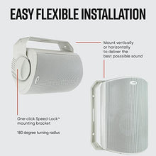 Load image into Gallery viewer, Polk Audio Atrium 5 Outdoor Speakers with Powerful Bass (Pair, White), All-Weather Durability, Broad Sound Coverage, Speed-Lock Mounting System