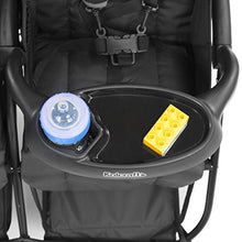 Load image into Gallery viewer, Kolcraft Cloud Plus Lightweight Double Stroller with Reclining Seats & Extendable Canopies, Red/Black