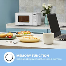 Load image into Gallery viewer, COMFEE CMO-C20M1WH Retro Microwave With 11 power levels, Fast Multi-stage Cooking, Turntable Reset Function Kitchen Timer, Speedy Cooking, Weight/Time Defrost, Memory function, Children Lock, 700W