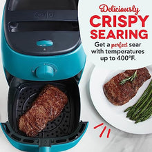 Load image into Gallery viewer, DASH Tasti-Crisp™ Electric Air Fryer + Oven Cooker with Temperature Control, Non-stick Fry Basket, Recipe Guide + Auto Shut Off Feature, 1000-Watt, 2.6 Quart - Teal