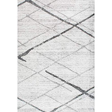 Load image into Gallery viewer, nuLOOM Contemporary Thigpen Area Rug, 5' x 8', Grey