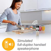 Load image into Gallery viewer, AT&T DECT 6.0 Expandable Cordless Phone with Answering System, Silver/Black with 3 Handsets