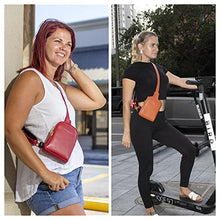 Load image into Gallery viewer, INICAT Small Crossbody Sling Bag Faux Leather Fanny Pack Purses for Women Teen Girls(Gray)