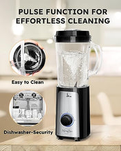 Load image into Gallery viewer, Sangcon 5 in 1 Blender and Food Processor Combo for Kitchen, Small Electric Food Chopper for Meat and Vegetable, 350W High Speed Blenders with 2 Speeds and Pulse for Smoothies and Shakes