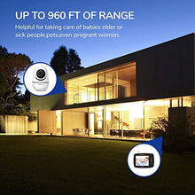 Load image into Gallery viewer, Baby Monitor with Remote Pan-Tilt-Zoom Camera, 3.5” Large Display Video Baby Monitor with Camera and Audio |Infrared Night Vision |Two Way Talk | Room Temperature| Lullabies and 960ft Range