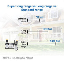 Load image into Gallery viewer, VTech IS8151-5 Super Long Range 5 Handset DECT 6.0 Cordless Phone for Home with Answering Machine, 2300 ft Range, Call Blocking, Bluetooth, Headset Jack, Power Backup, Intercom, Expandable to 12 HS