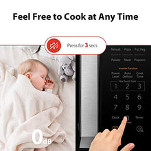 Load image into Gallery viewer, Toshiba ML-EM45PIT(SS) Microwave Oven with Origin Inverter Technology, LCD Display and Smart Sensor, 1.6 Cu.ft, Stainless Steel