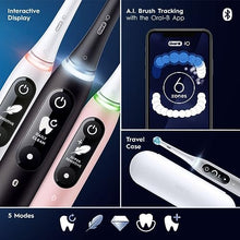 Load image into Gallery viewer, Oral-B iO Series 6 Electric Toothbrush with (1) Brush Head, Black Lava