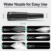 Load image into Gallery viewer, SPECILITE 50ft 304 Stainless Steel Metal Garden Hose, Heavy Duty Water Hoses with 2 Nozzles for Yard, Outdoor - Flexible, Never Kink & Tangle, Puncture Resistant