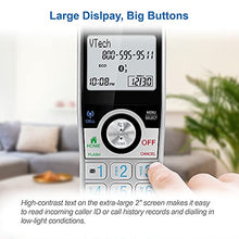 Load image into Gallery viewer, VTECH IS8121-2 Super Long Range up to 2300 Feet DECT 6.0 Bluetooth 2 Handset Cordless Phone for Home with Answering Machine, Call Blocking, Connect to Cell, Intercom and Expandable to 5 Handsets