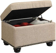 Load image into Gallery viewer, Convenience Concepts 5th Avenue Storage Ottoman