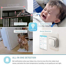 Load image into Gallery viewer, Lollipop Baby Monitor with True Crying Detection (Cotton Candy) - Smart WiFi Baby Camera - Camera with Video, Audio and Sleep Tracking