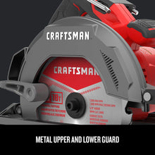 Load image into Gallery viewer, CRAFTSMAN Circular Saw, 7-1/4 inch, 15 Amp, Corded (CMES510)