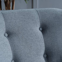 Load image into Gallery viewer, Christopher Knight Home Felicity Mid-Century Fabric Arm Chair, Charcoal