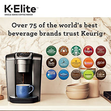 Load image into Gallery viewer, Keurig K-Elite Coffee Maker, Single Serve K-Cup Pod Coffee Brewer, With Iced Coffee Capability, Brushed Slate
