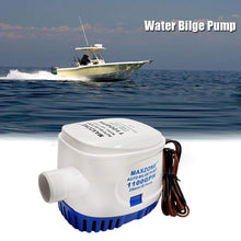 Load image into Gallery viewer, MAXZONE Automatic Submersible Boat Bilge Water Pump 12v 1100gph Auto with Float Switch