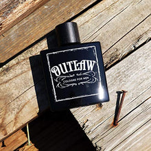 Load image into Gallery viewer, Outlaw Men’s Cologne by Tru Western - Refreshing Bergamot, Lavender and Fir Balsam for a Sensual Aroma - 3.4 oz