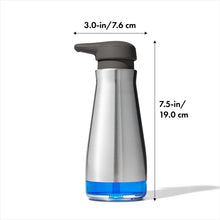 Load image into Gallery viewer, OXO Good Grips Stainless Steel Soap Dispenser