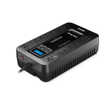 Load image into Gallery viewer, CyberPower EC850LCD Ecologic Battery Backup & Surge Protector UPS System, 850VA/510W, 12 Outlets, ECO Mode, Compact, Uninterruptible Power Supply