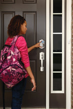 Load image into Gallery viewer, Schlage BE365 V CAM 619 Camelot Keypad Deadbolt, Electronic Keyless Entry Lock, Satin Nickel