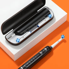 Load image into Gallery viewer, Bitvae R2 Rotating Electric Toothbrush for Adults with 8 Brush Heads, Travel Case, 5 Modes Rechargeable Power Toothbrush with Pressure Sensor, 3 Hours Fast Charge for 30 Days, Black
