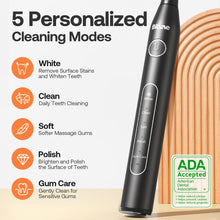 Load image into Gallery viewer, Bitvae Water Dental Flosser Teeth Picks - Cordless Water Flosser for Teeth - 5 Modes Sonic Electric Toothbrush,Upgraded Water Dental flosser Pick