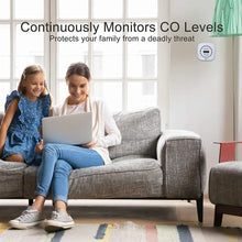 Load image into Gallery viewer, 3 Packs Carbon Monoxide Detectors - Hembisen CO Alarm Detector Monitor Battery Operated with Digital Display for House Kitchen Restaurant Hotel Office