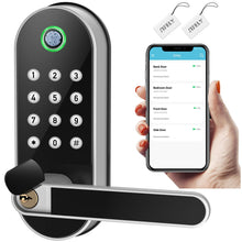 Load image into Gallery viewer, Sifely Smart Lock, Keyless Entry Door Lock, Smart Door Lock, Keypad Door Lock, Fingerprint Door Lock, Biometric Door Lock, Keypad Entry Door Lock, Code Door Lock, Digital Door Lock (Smart Lock)