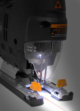 Load image into Gallery viewer, WEN 33606 6.6-Amp Variable Speed Orbital Jig Saw with Laser and LED Light,Black, Silver