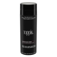 Load image into Gallery viewer, Toppik Hair Building Fibers, Dark Brown, 55g | Fill In Fine or Thinning Hair | Instantly Thicker, Fuller Looking Hair | 9 Shades for Men &amp; Women
