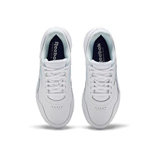 Load image into Gallery viewer, Reebok Women&#39;s Walk Ultra 7 DMX Max Shoe, White/Glass Blue/Collegiate Royal, 5
