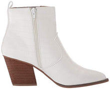 Load image into Gallery viewer, The Drop Women&#39;s Sia Pointed Toe Western Ankle Boot, White, 10
