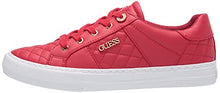 Load image into Gallery viewer, GUESS Womens Loven Sneaker, Red 610, 7 US
