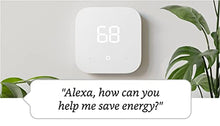 Load image into Gallery viewer, Certified Refurbished Amazon Smart Thermostat – ENERGY STAR certified, DIY install, Works with Alexa – C-wire required
