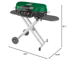 Load image into Gallery viewer, Coleman Gas Grill | Portable Propane Grill | RoadTrip 285 Standup Grill, Green
