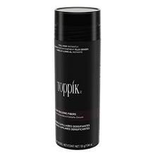 Load image into Gallery viewer, Toppik Hair Building Fibers, Dark Brown, 55g | Fill In Fine or Thinning Hair | Instantly Thicker, Fuller Looking Hair | 9 Shades for Men &amp; Women
